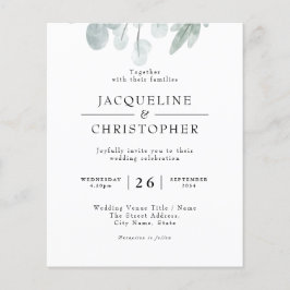 Bröllbjudan till Blommigt av budgetbudgeten för ru