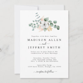 Bröllbjudan till jordbruksföretaget Cotton Eucalyp Meddelande