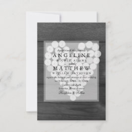 Bröllbjudan till Rustic Vin Kork Heart Vineyard Br Inbjudningar