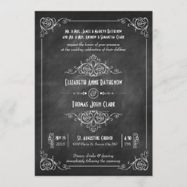 Bröllbjudanden om konstscenkonst inbjudningar