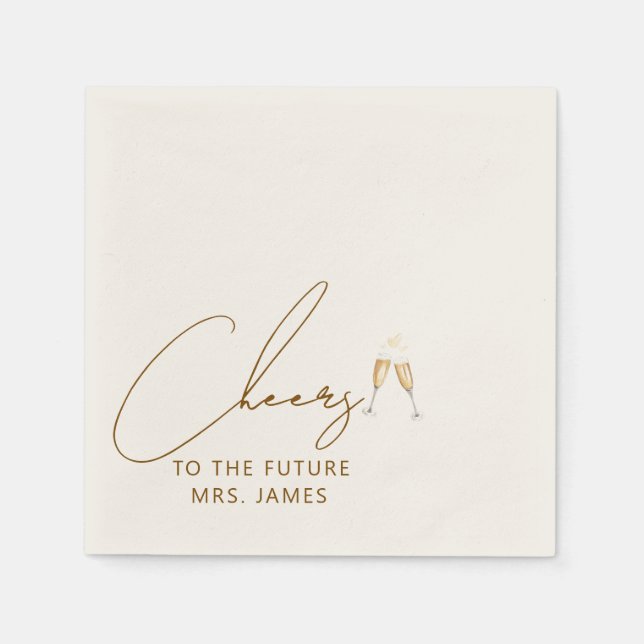 Brölldukduksservetter för framtida fru pappersservett (Framsidan)