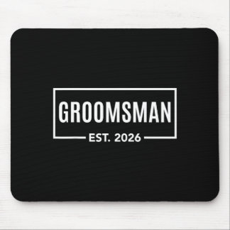 Bröllesman Est 2026 Bröllop Bachelor Svägersfest Musmatta