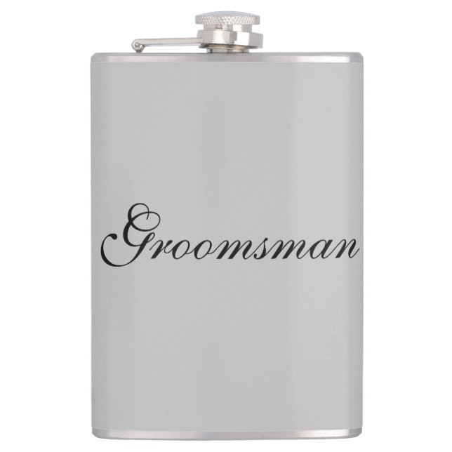 Bröllesman Flask Fickplunta (Framsidan)
