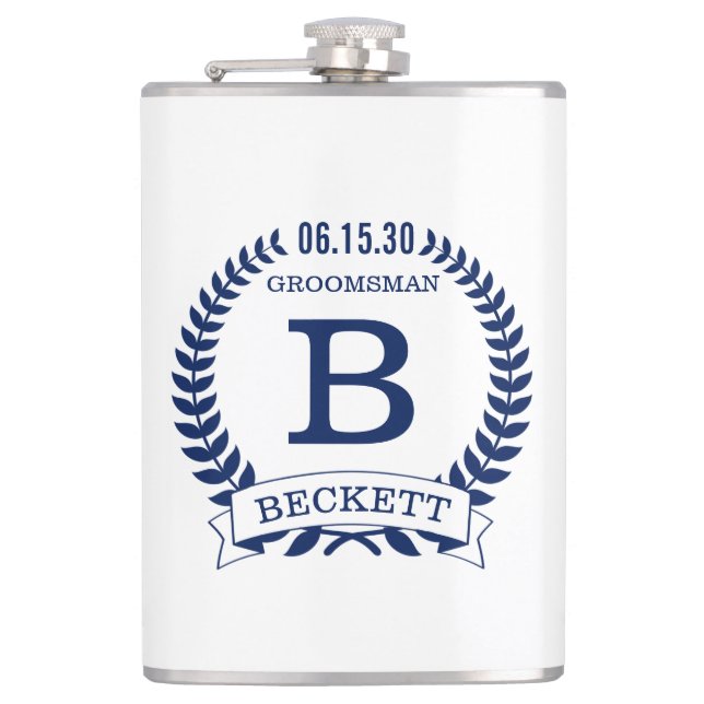 Bröllesman Initialer Fickplunta (Framsidan)