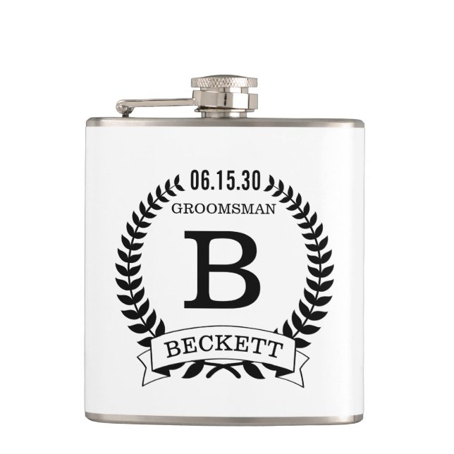 Bröllesman Initialer Fickplunta (Framsidan)