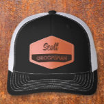 Bröllesman! Personlig lapp bröllopsfest hatt<br><div class="desc">Anpassad look! Roligt bröllopspresent för bröllesman. Perfekt för Sängkammegille!</div>