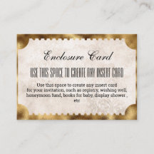 Bröllisspel med vintage biobiljett