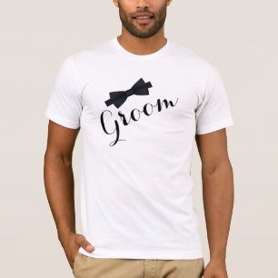 Bröllodströja för brudgummen t shirt