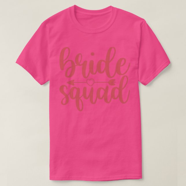 Bröllodströjor för Brud och Brudlag T Shirt (Design framsida)