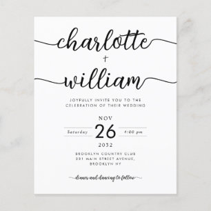 Brölloksinbjudan för budgetfotodetaljer QR-webbpla