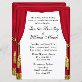 Brölloksinbjudan för film/teateme inbjudningar