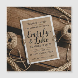 Brölloksinbjudan för tidslösa arvselement