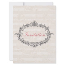 Brölloksinbjudan till elegant Classic Personlig