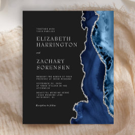 Brölloksinbjudan till Silver för budgetmarinkanten