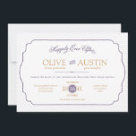 Brölloksinbjudan till Storybook Romantik Inbjudningar<br><div class="desc">En klassisk storybook-design för en saga bröllop. Kontakta mig om du vill ha fler färg-paletter.</div>