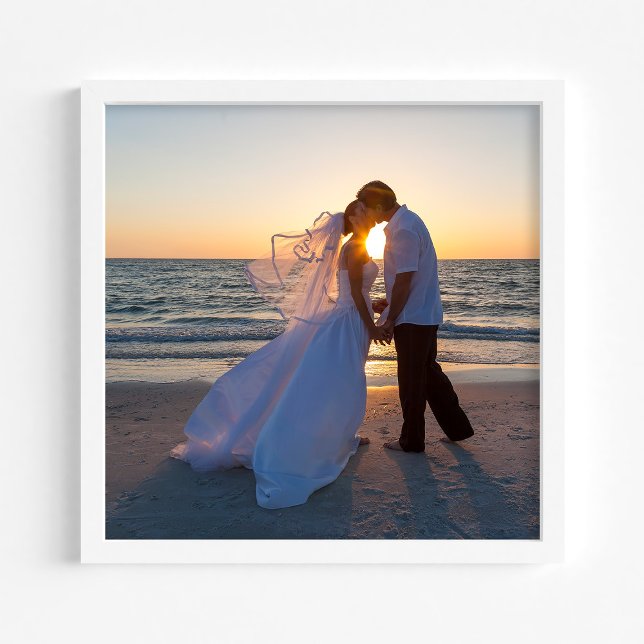 Bröllop 12" x 12" fototryck (12" x 12" Wedding Photo Enlargement)