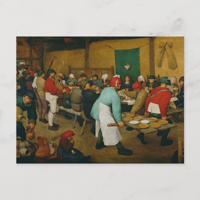 Bröllop, 1568 vykort (Framsida)