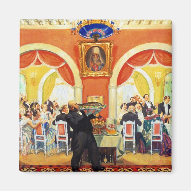 Bröllop, 1917 magnet (Framsidan)