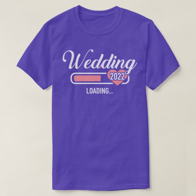 Bröllop 2022 - lastning t shirt (Design framsida)