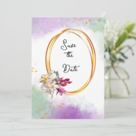 Bröllop abstrakt-inbjudan inbjudningar