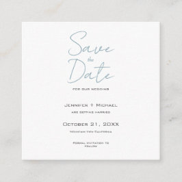 Bröllop Äktenskap Minimalistisk Kalligrafi Skrift Tilläggskort