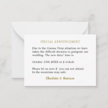 Bröllop ändring av datum