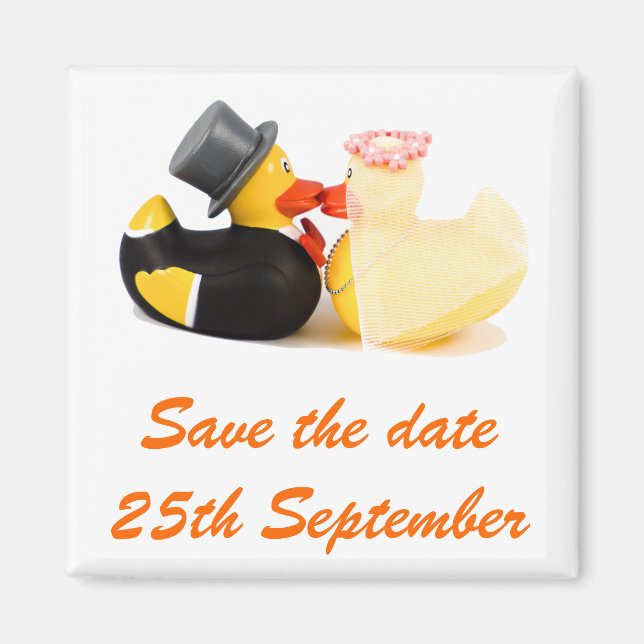 Bröllop ankor ... Magnet (Framsidan)