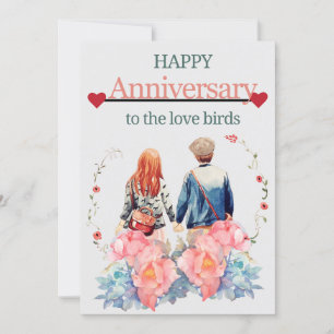 BRÖLLOP ANNIVERSARY ÖNSKEMÅL CARD INBJUDNINGAR