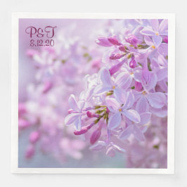 Bröllop anpassade pappersservett