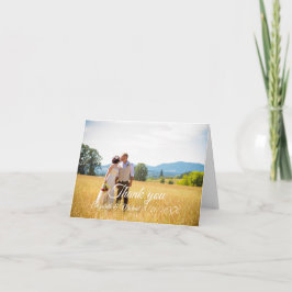 Bröllop Anpassade-platta Tack