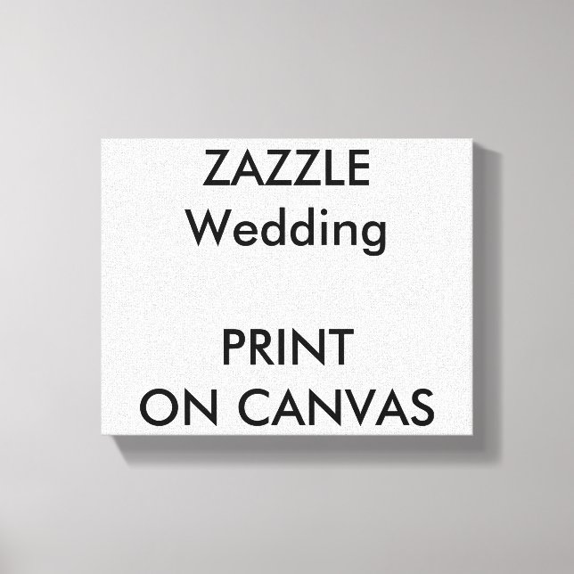 Bröllop Anpassningsbar 10 x 8 tum arbetsyteutskrif Canvastryck (Framsida)