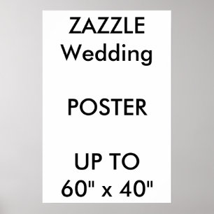 Bröllop Anpassningsbar 16 x 24 tum Poster THICK Po