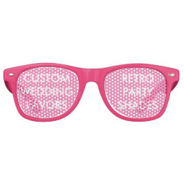Bröllop Anpassningsbar favoriserar PARTY SHADES - Retro Solglasögon