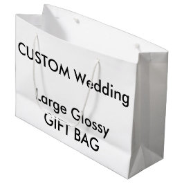 Bröllop Anpassningsbar GLOSSY STOR 12,5 x 9 tum