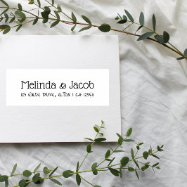 Bröllop Anpassningsbar Självfärgande Stämpel