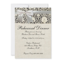 Bröllop Antique Snöre Linen White Classic Söt