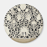 Bröllop Antique Snöre Linen White Classic Söt