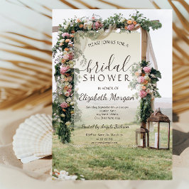 Bröllop Arbor Lantern Möhippa Inbjudningar