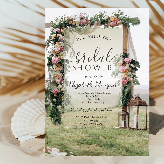 Bröllop Arbor Lantern Möhippa Inbjudningar (Skapare uppladdad)