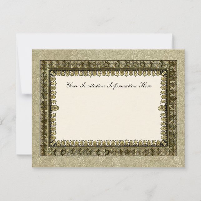 Bröllop/årsdag (eller?) inbjudan (Framsida)