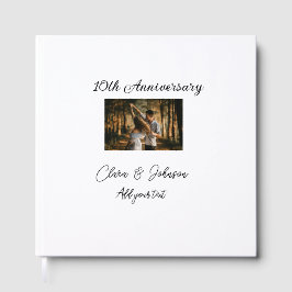 Bröllop-årsdag, lägg till bildtextpar för namn gästböcker