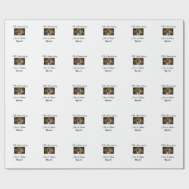 Bröllop-årsdag, lägg till bildtextpar för namn presentpapper