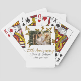 Bröllop-årsdag lägga till namn-årsbildsstjärnor fö casinokort