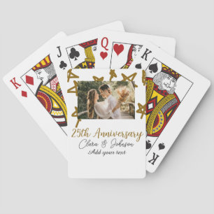 Bröllop-årsdag lägga till namn-årsbildsstjärnor fö casinokort