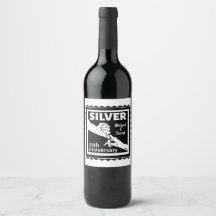 Bröllop-årsdagen 25 år silver