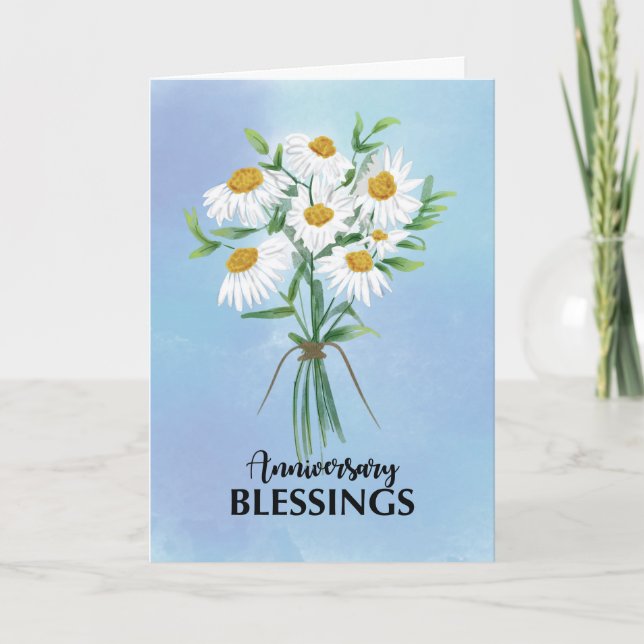 Bröllop-årsdagen av Blessings Bouquet av Daisy Kort (Framsida)