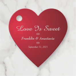 Bröllop-årsdagen: Ett par Bride Groom Personalize Gåvor Etiketter