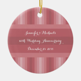 Bröllop-årsdagen Party Möhippa Dusty Ro Julgransprydnad Keramik