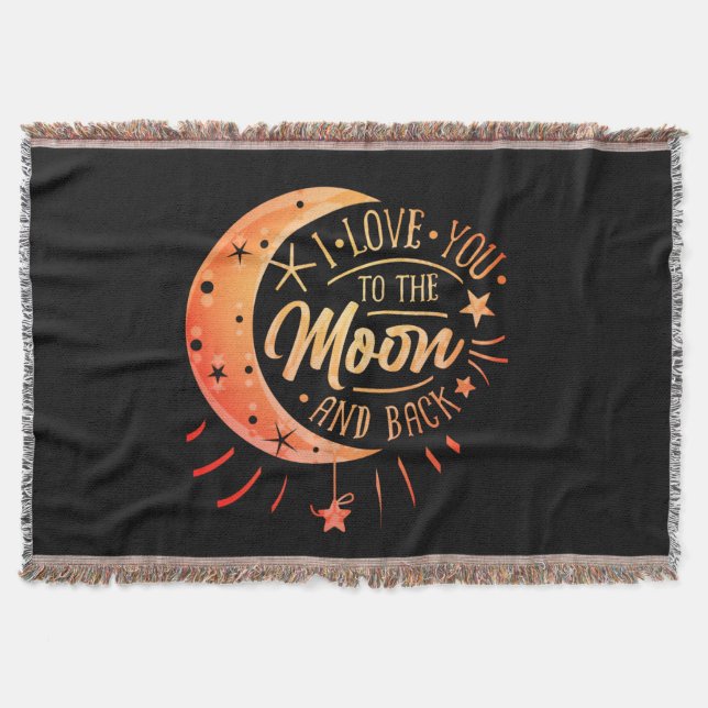 Bröllop-årsgåva från Make eller frun Filt (Framsidan)