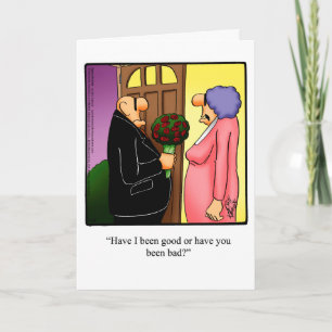 Bröllop-årsjubileet Humor Greeting Card Kort